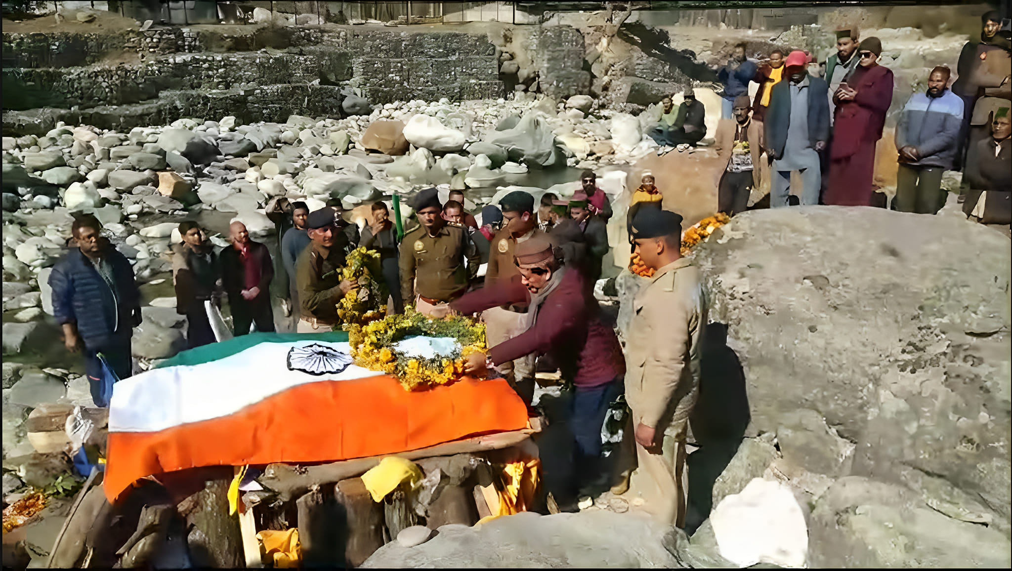 SD Negi's last rites were performed